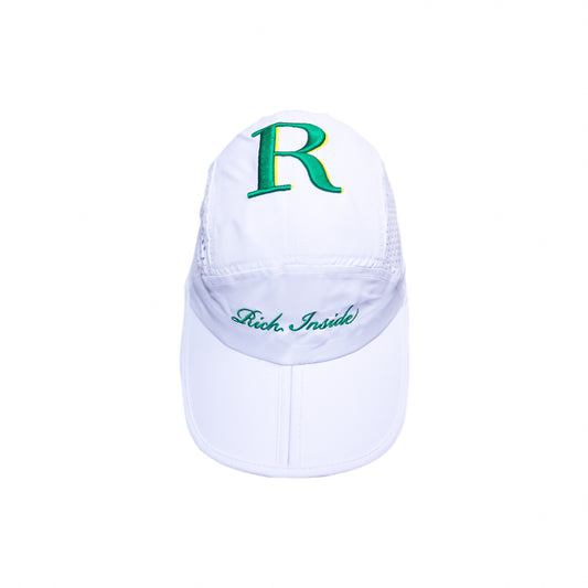 White/Green Dri-Fit Rich Inside Hat